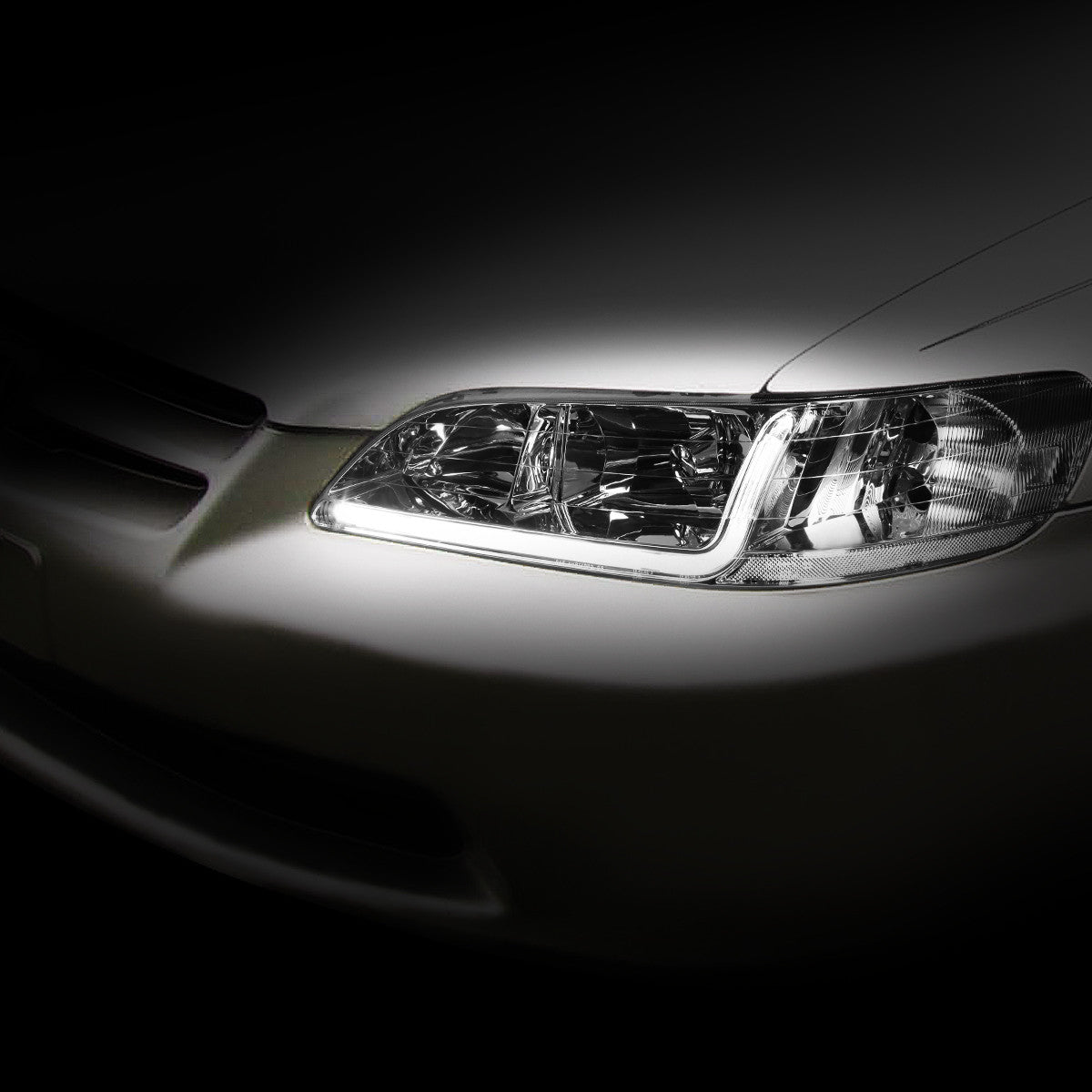 LED DRL Headlights<br>98-02 Honda Accord