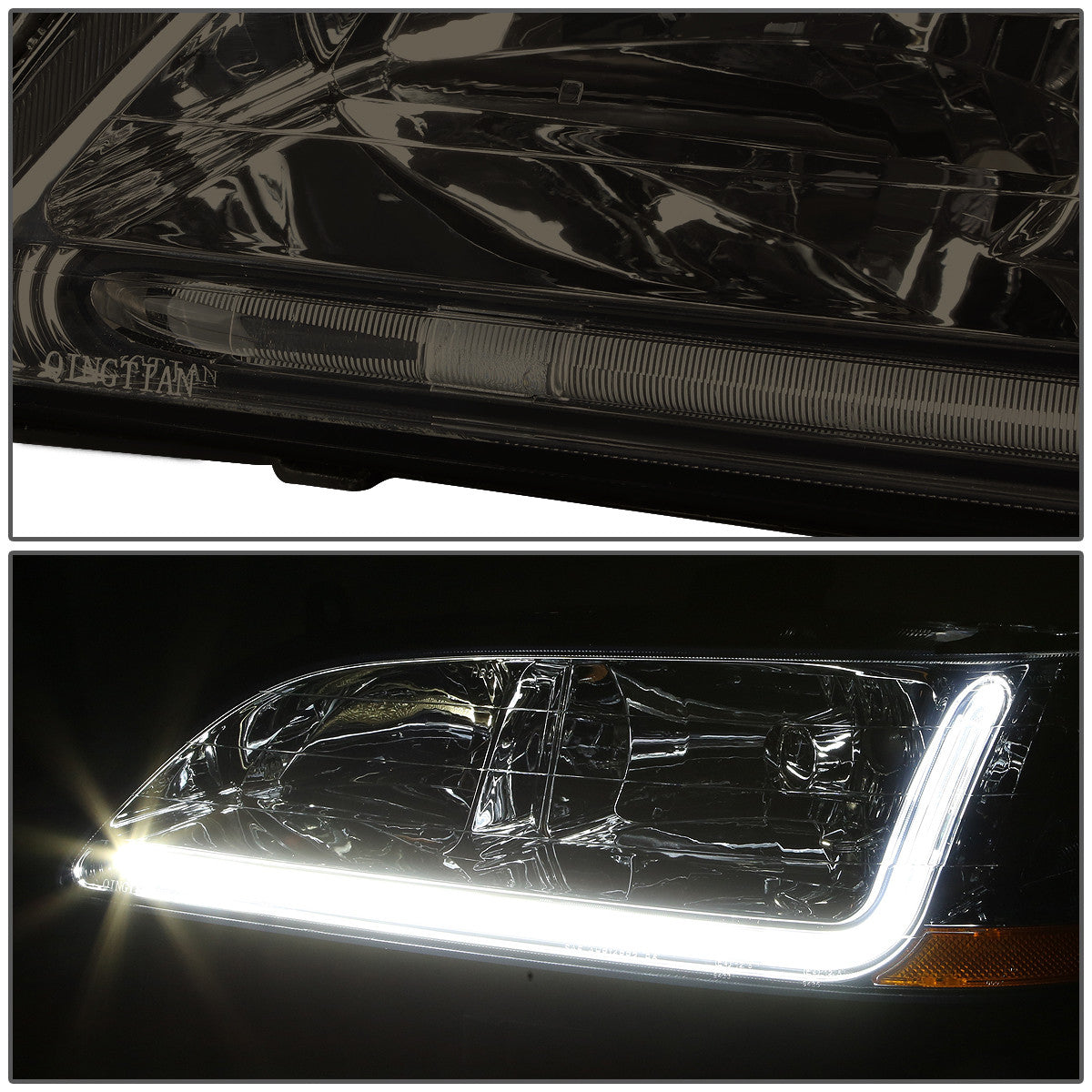 LED DRL Headlights<br>98-02 Honda Accord