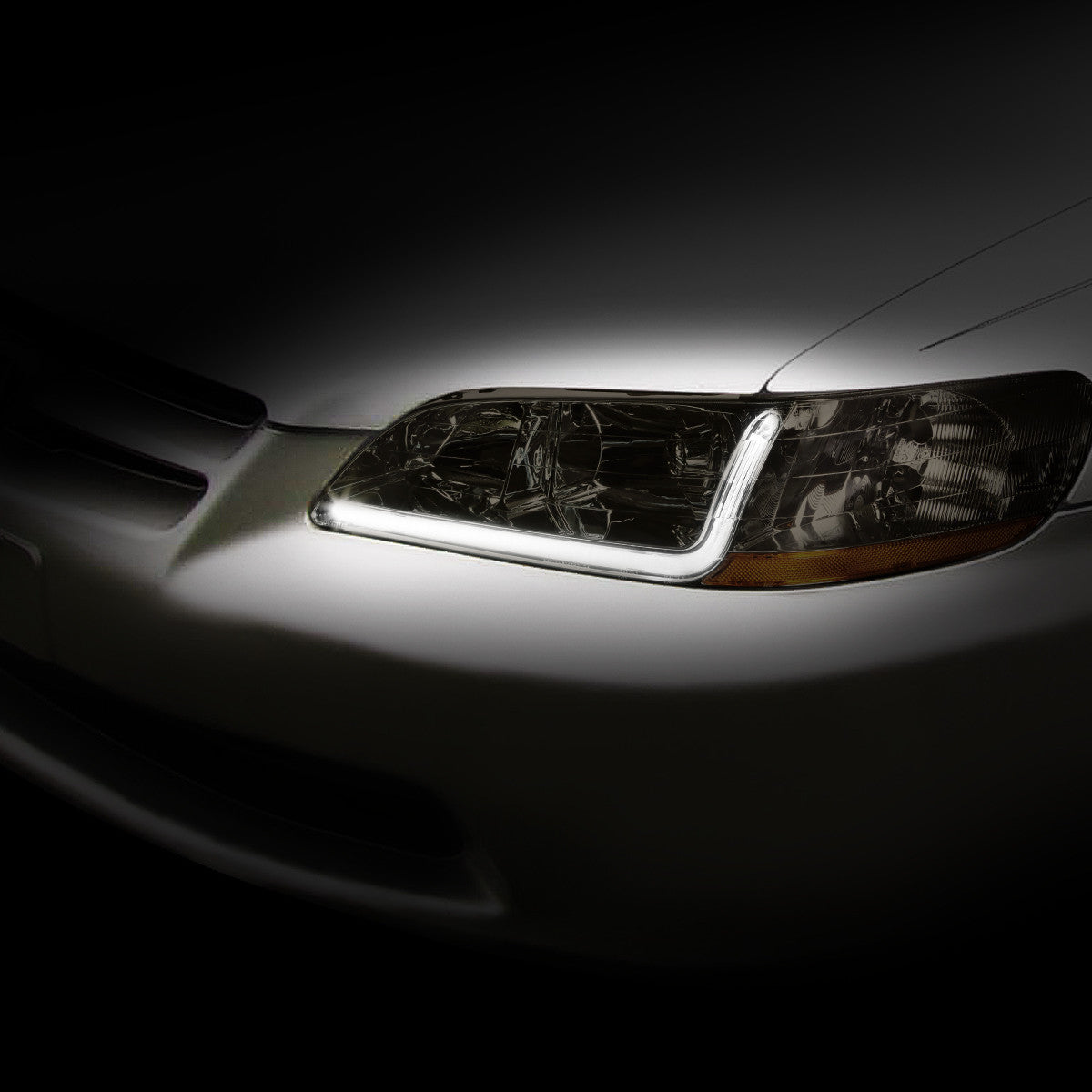 LED DRL Headlights<br>98-02 Honda Accord