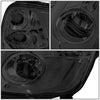 LED DRL Projector Headlights<br>01-03 Honda Civic Coupe/ Sedan