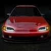 LED DRL Headlights<br>92-95 Honda Civic Coupe/ Hatchback