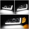 LED DRL Headlights<br>92-95 Honda Civic Coupe/ Hatchback