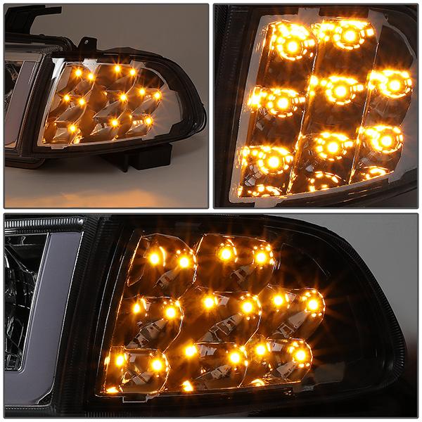 LED DRL Headlights<br>92-95 Honda Civic Coupe/ Hatchback