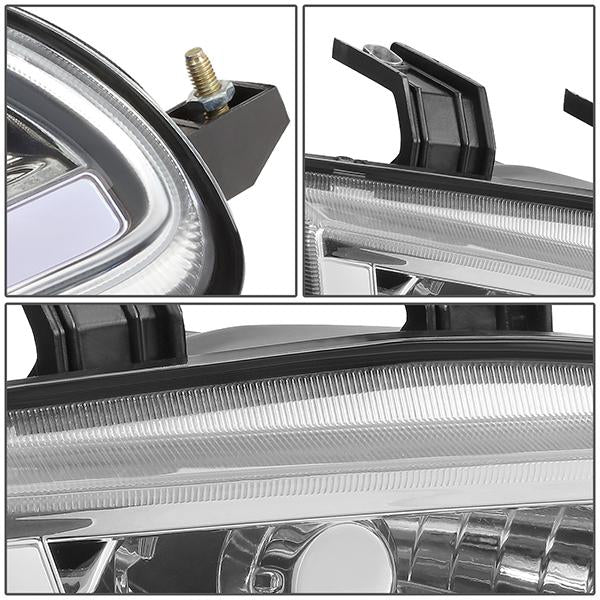 LED DRL Headlights<br>92-95 Honda Civic Coupe/ Hatchback