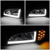 LED DRL Projector Headlights<br>92-95 Honda Civic Coupe/ Hatchback