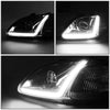 LED DRL Projector Headlights<br>96-98 Honda Civic