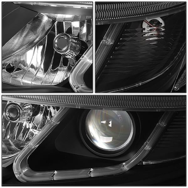 LED DRL Projector Headlights<br>14-15 Kia Sorento EX/ SX