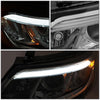 LED DRL Projector Headlights<br>14-15 Kia Sorento EX/ SX