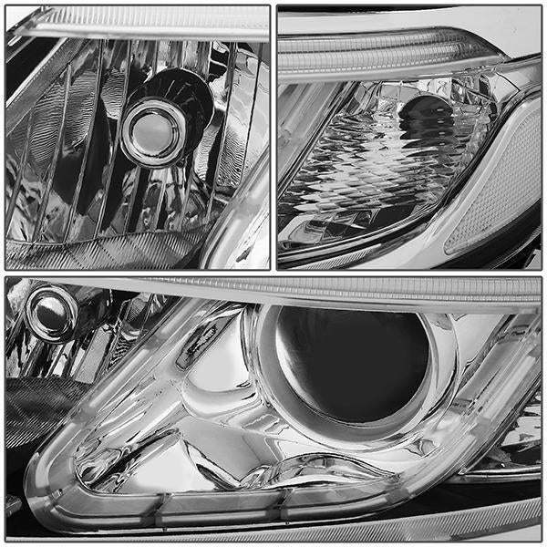 LED DRL Projector Headlights<br>14-15 Kia Sorento EX/ SX