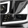 LED DRL Projector Headlights<br>16-22 Nissan Titan XD