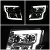 LED DRL Projector Headlights<br>16-22 Nissan Titan XD