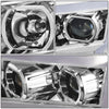 LED DRL Projector Headlights<br>16-22 Nissan Titan XD