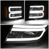 LED DRL Projector Headlights<br>07-14 GMC Sierra 1500 2500 3500