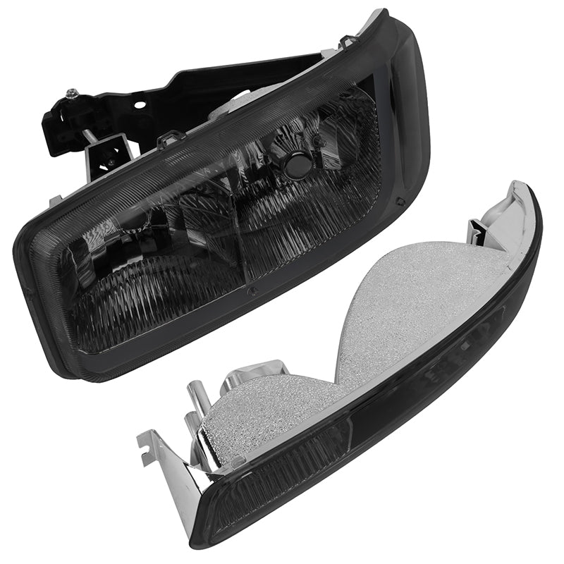 LED DRL Headlights<br>99-07 GMC Sierra 1500 2500 3500 Sierra C3 Yukon