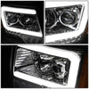 LED DRL Projector Headlights<br>09-14 Ford F150