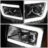 LED DRL Projector Headlights<br>09-14 Ford F150