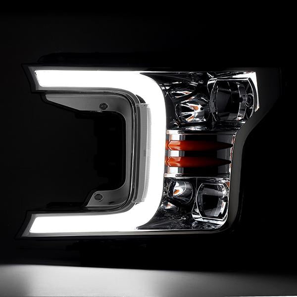 LED DRL Sequential Headlights<br>18-20 Ford F-150