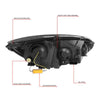 LED DRL Halo Sequential Projector Headlights<br>15-18 Ford Focus