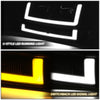 U-Style Bar Switchback LED Headlights <br>03-23 Checy Express, GMC Savana, 1500-4500