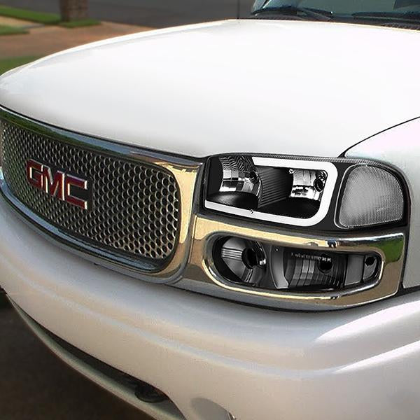 LED DRL Headlights<br>00-06 GMC Yukon, 02-06 Sierra 1500