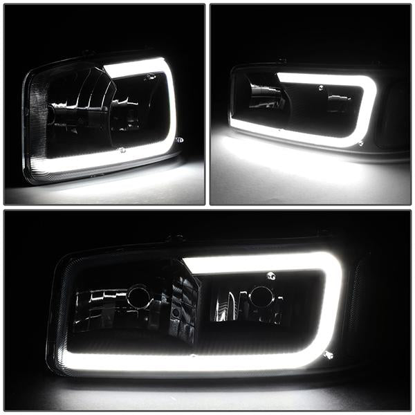 LED DRL Headlights<br>00-06 GMC Yukon, 02-06 Sierra 1500