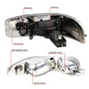 LED DRL Headlights<br>00-06 GMC Yukon, 02-06 Sierra 1500