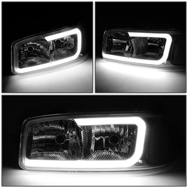 LED DRL Headlights<br>00-06 GMC Yukon, 02-06 Sierra 1500