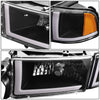 LED DRL Headlights<br>94-01 Dodge Ram 1500 2500 3500