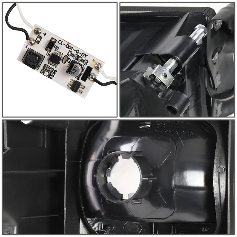 LED DRL Headlights<br>94-01 Dodge Ram 1500 2500 3500