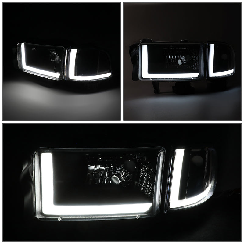 LED DRL Headlights<br>94-01 Dodge Ram 1500 2500 3500