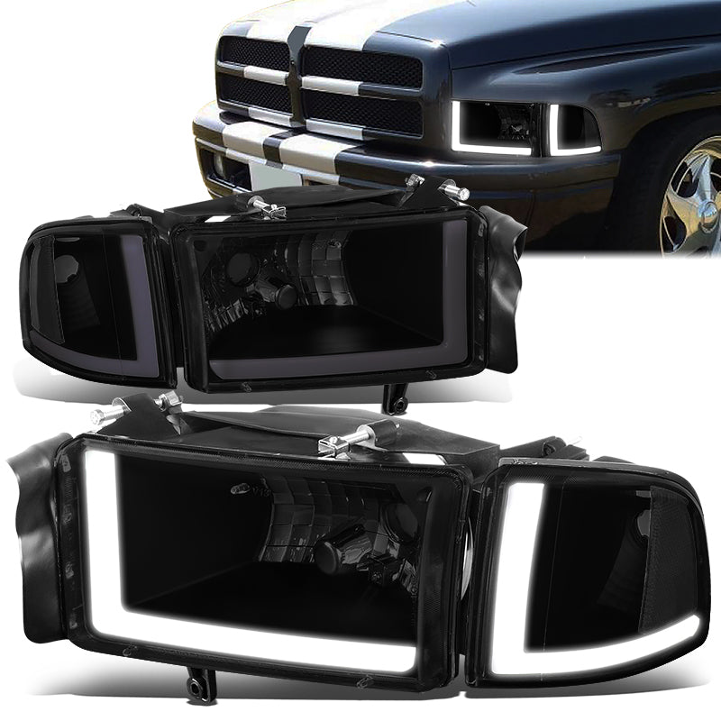 LED DRL Headlights<br>94-01 Dodge Ram 1500 2500 3500