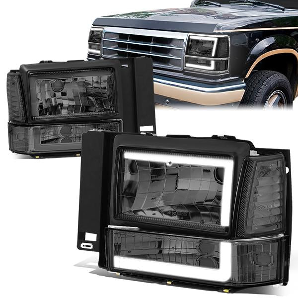 LED DRL Headlights<br>91-94 Ford Explorer