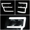 LED DRL Projector Headlights<br>17-22 Nissan Titan, 16-22 Titan XD