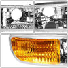 LED DRL Headlights<br>01-07 GMC Sierra 1500-3500 HD, 99-06 Yukon