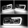 LED DRL Headlights<br>01-07 GMC Sierra 1500-3500 HD, 99-06 Yukon