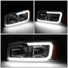 LED DRL Headlights<br>01-07 GMC Sierra 1500-3500 HD, 99-06 Yukon