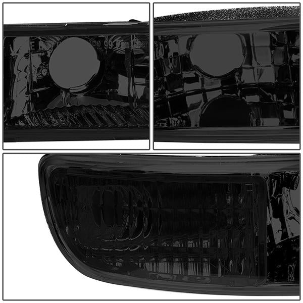 LED DRL Headlights<br>01-07 GMC Sierra 1500-3500 HD, 99-06 Yukon