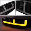 LED DRL Switchback Headlights<br>01-06 GMC Yukon Sierra 1500 Denali