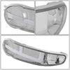 LED DRL Switchback Headlights<br>01-06 GMC Yukon Sierra 1500 Denali