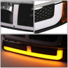 LED DRL Switchback Headlights<br>99-06 GMC Sierra 1500-3500 Yukon