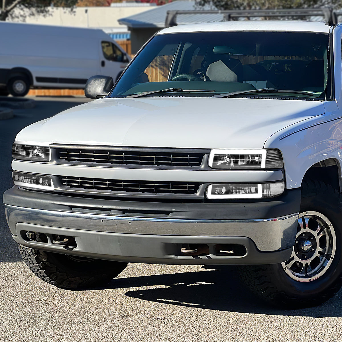 LED DRL Headlights<br>99-06 Chevy Silverado / Suburban 1500-3500