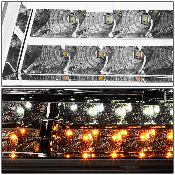 LED DRL Headlights<br>07-14 Chevy Tahoe Suburban 1500