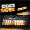 LED DRL Headlights<br>07-14 Chevy Tahoe Suburban 1500