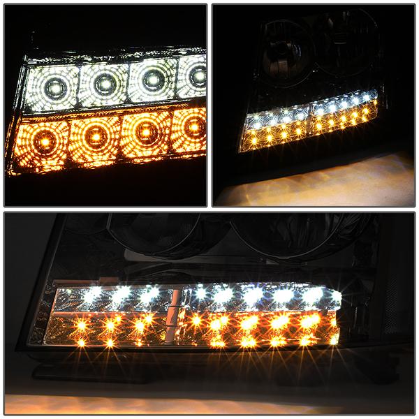 LED DRL Headlights<br>07-14 Chevy Tahoe Suburban 1500