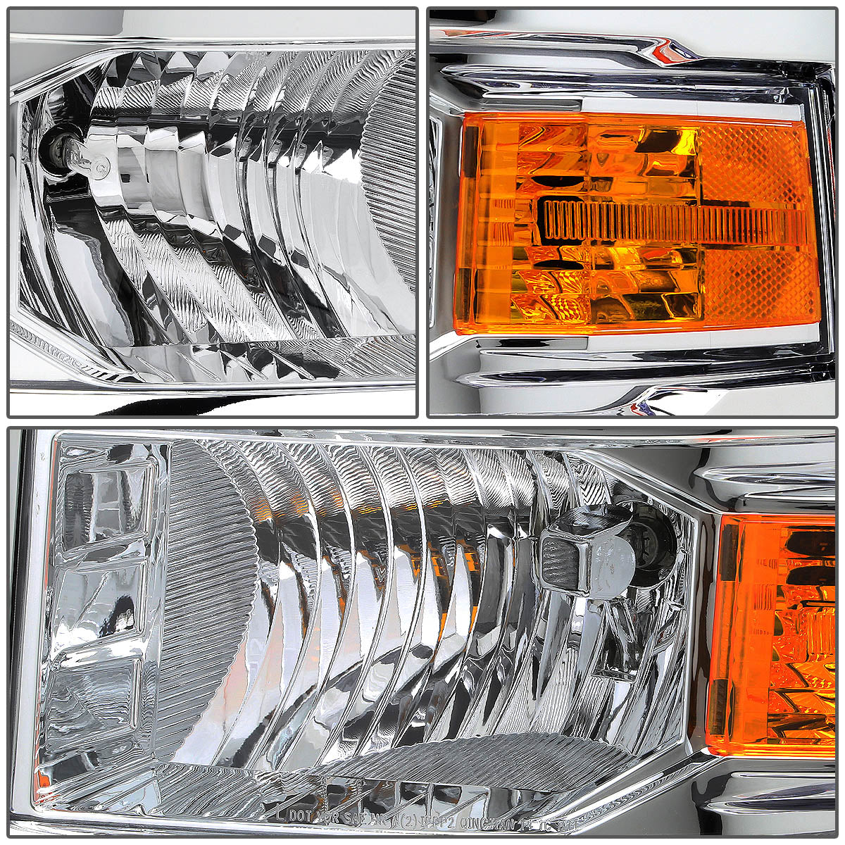 LED DRL Headlights<br>14-15 Chevy Silverado 1500