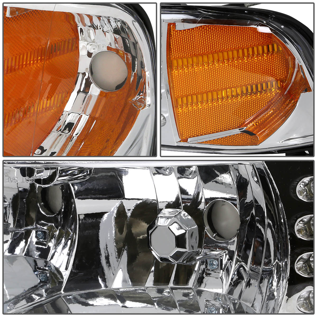 LED DRL Headlights<br>94-02 Dodge Ram 1500 2500 3500