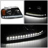 LED DRL Headlights<br>04-08 Ford F-150, 06-08 Lincoln Mark LT