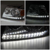 LED DRL Headlights<br>04-08 Ford F-150, 06-08 Lincoln Mark LT