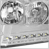 LED DRL Headlights<br>04-08 Ford F-150, 06-08 Lincoln Mark LT