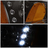 LED DRL Headlights<br>94-98 Ford Mustang